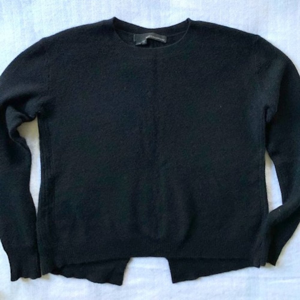 360 Cashmere Split Back Sweater